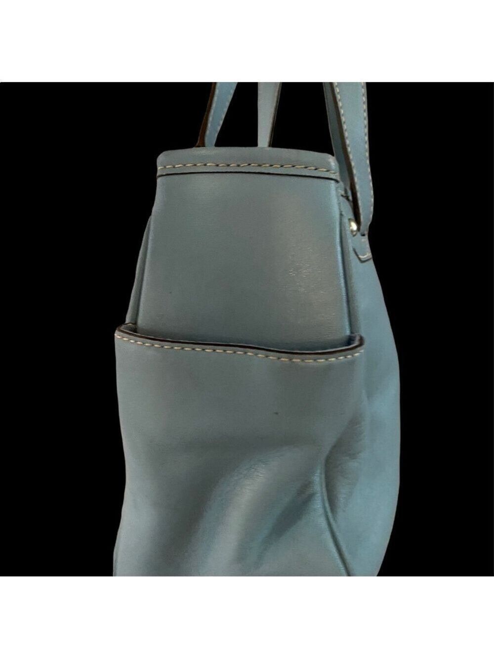 Etiene Aigner blue purse - Picture 8 of 9
